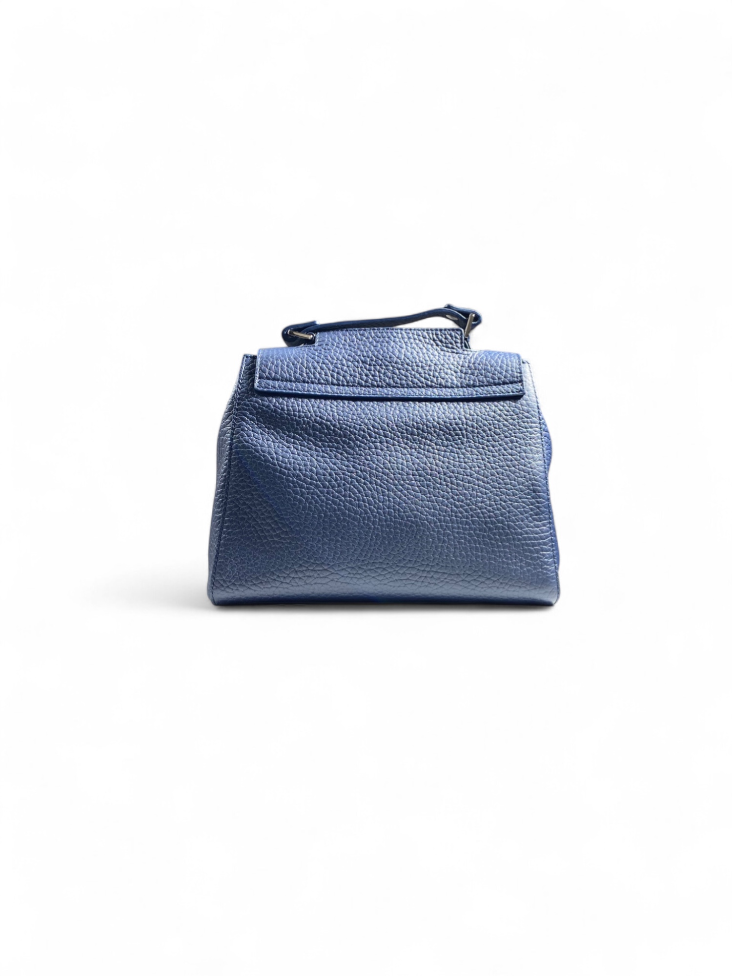 Orciani Sveva Soft Piccola - Borsa in pelle navy - immagine 3