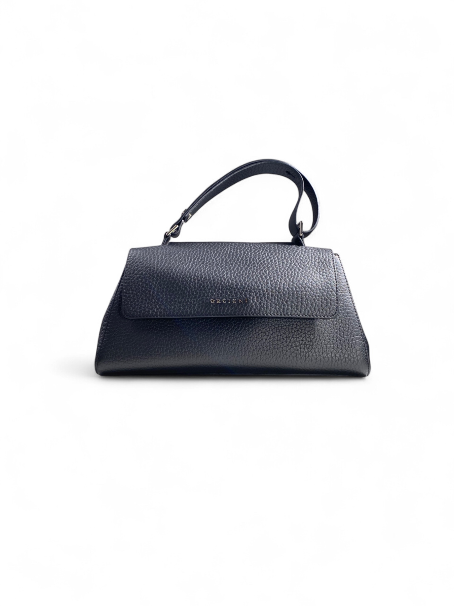 Orciani Sveva Longuette - Borsa in pelle nera