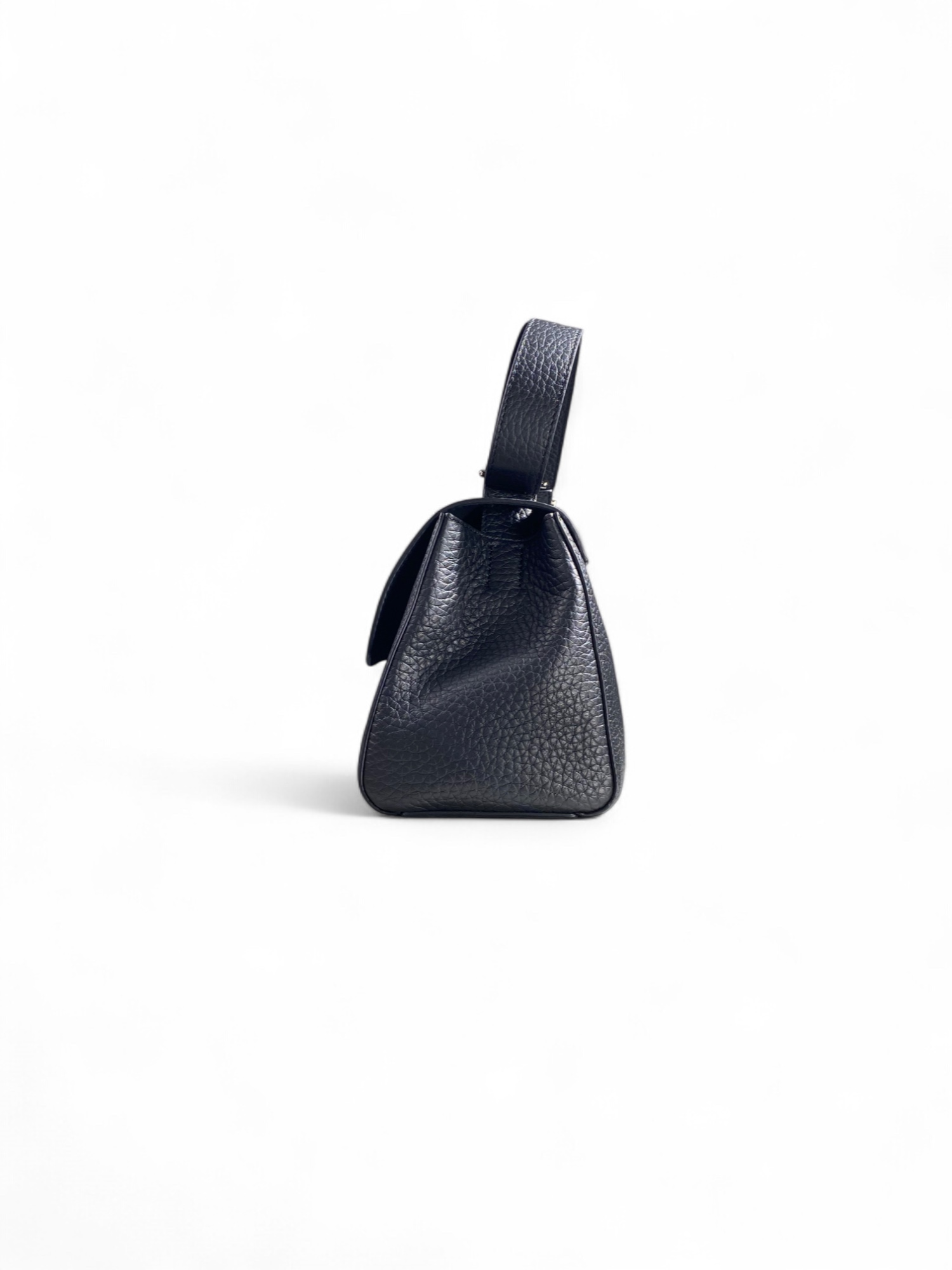 Orciani Sveva Longuette - Borsa in pelle nera - immagine 2