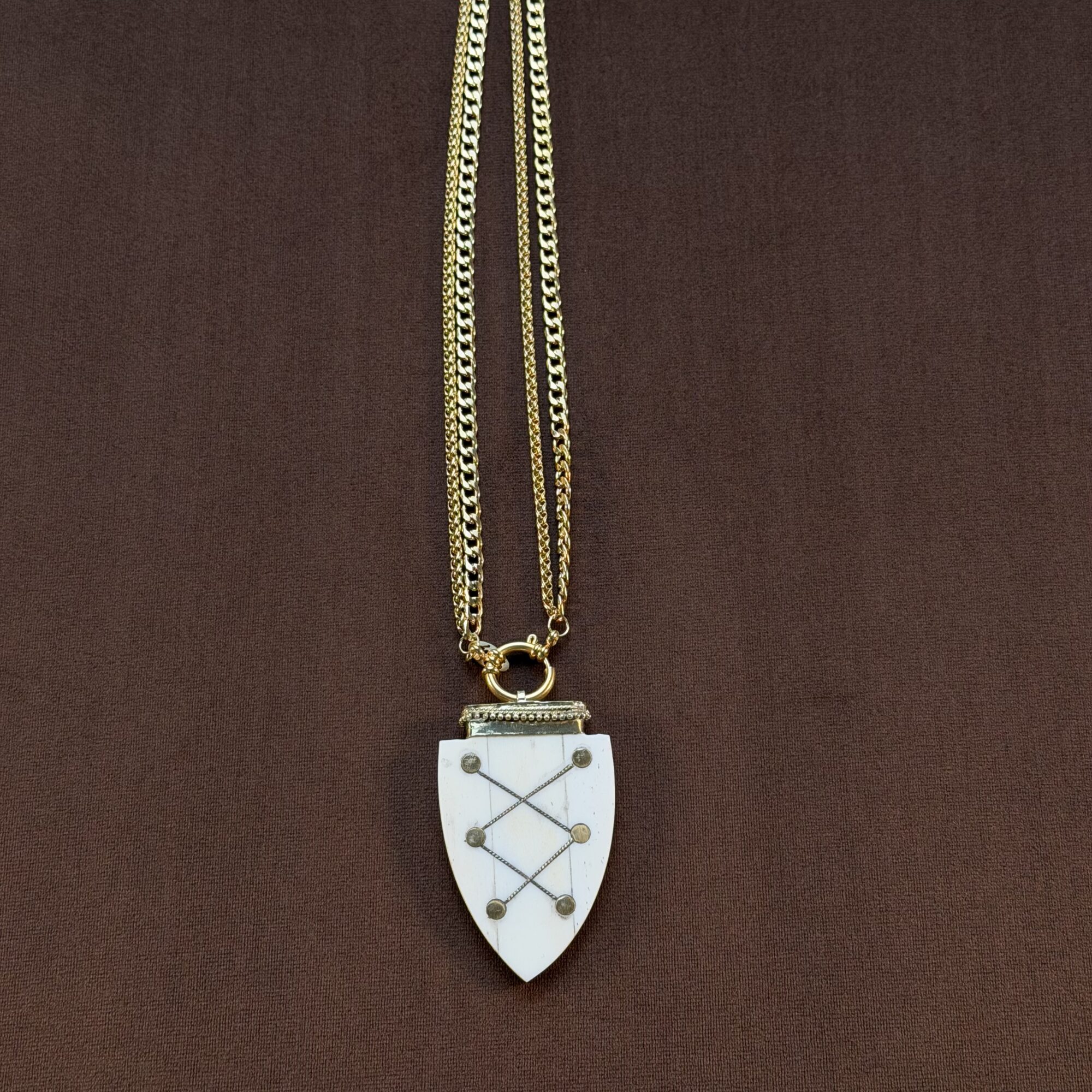 GIPSY Catena Frecce in Osso 30 cm - oro