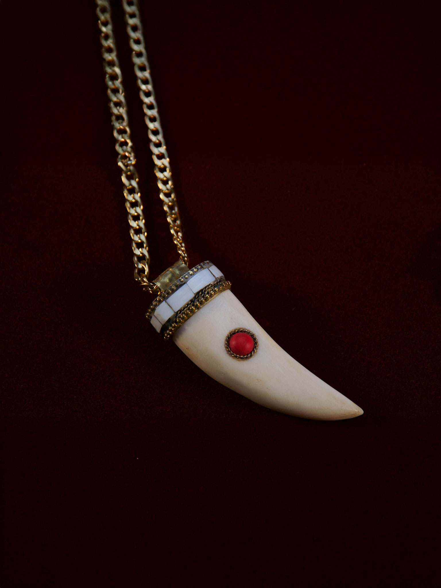 GIPSY Collana Zanne in Osso 35 cm – Oro