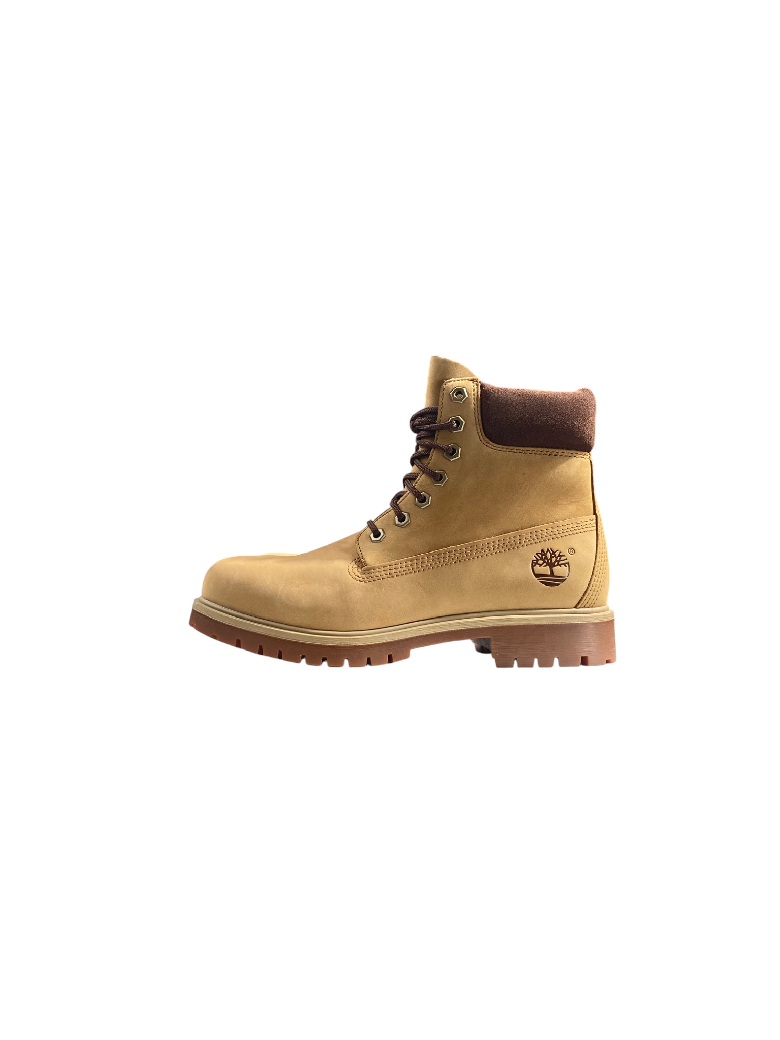TIMBERLAND Anfibi 6 Inch Waterproof Nubuck marrone medium - immagine 3