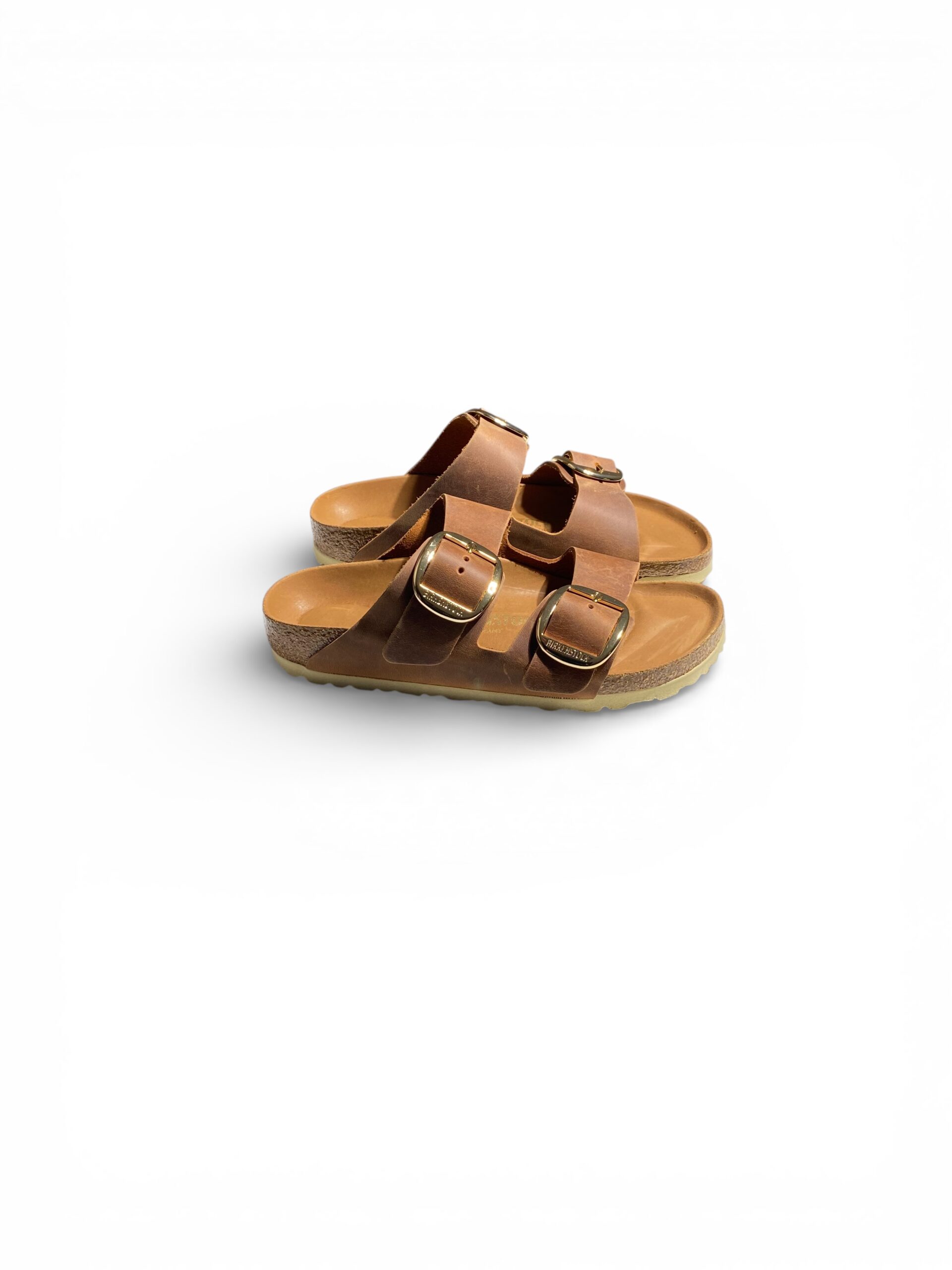 Birkenstock Sandalo due Fasce Cuoio - immagine 2