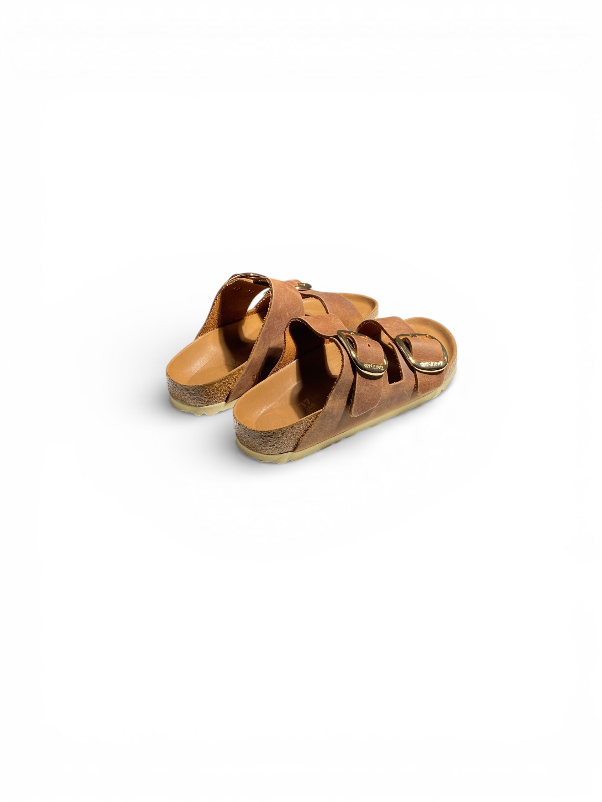 Birkenstock Sandalo due Fasce Cuoio - immagine 3