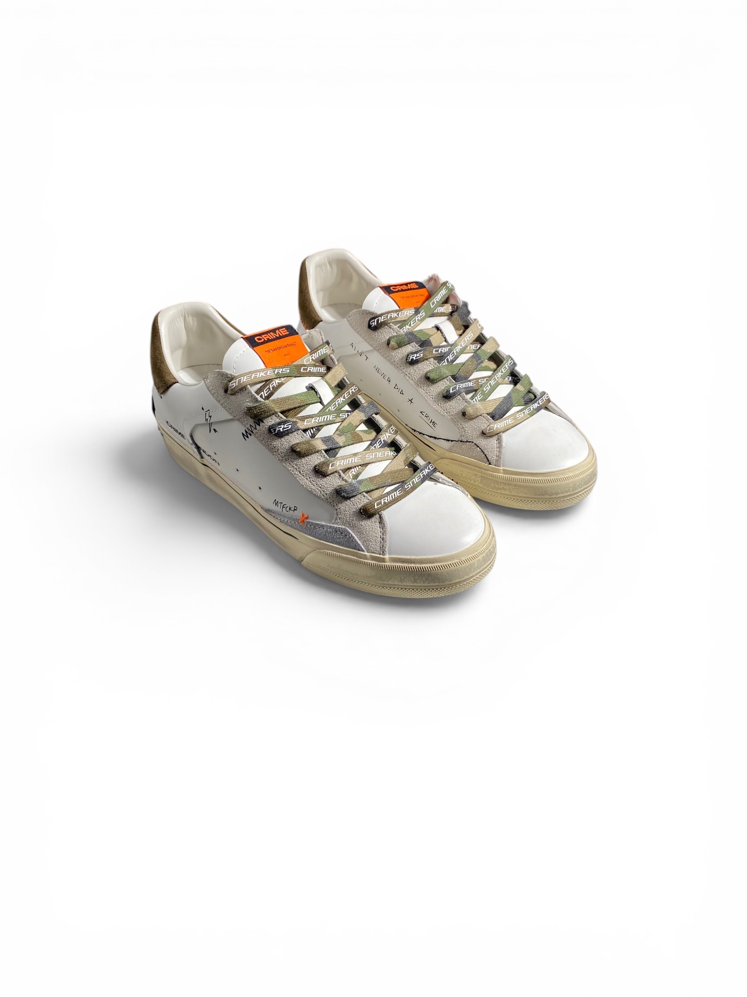 CRIME Sneakers Distressed