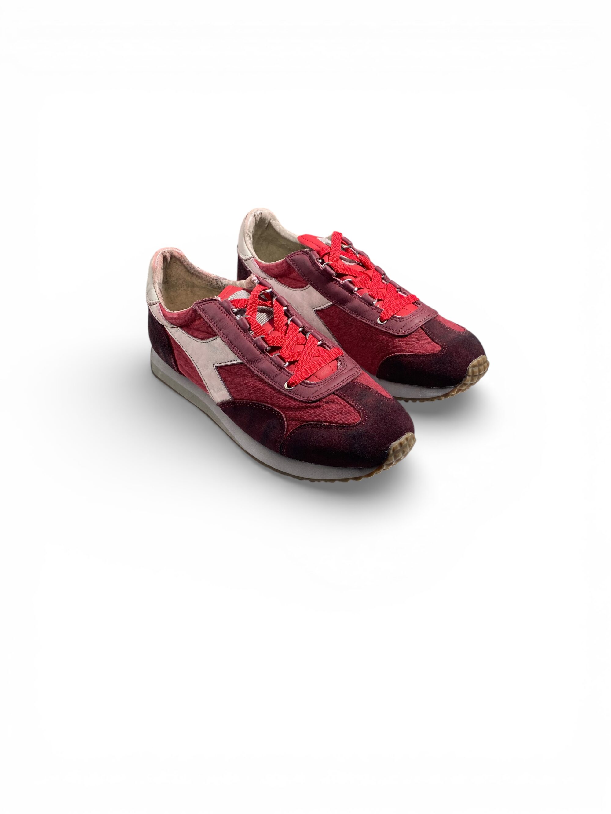 Diadora Sneaker Equipe Dirty Sw Evo Bordeaux