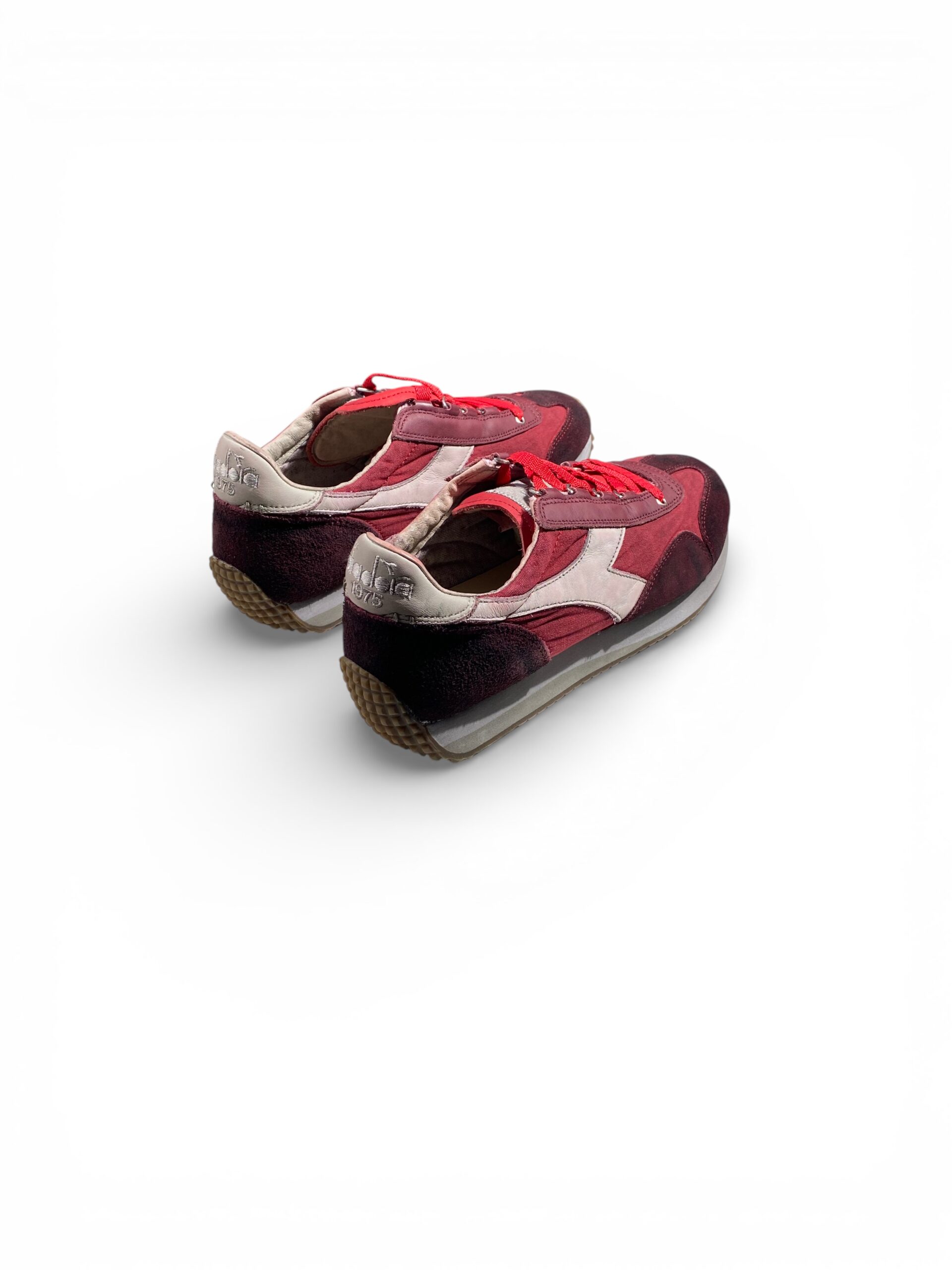 Diadora Sneaker Equipe Dirty Sw Evo Bordeaux - immagine 3