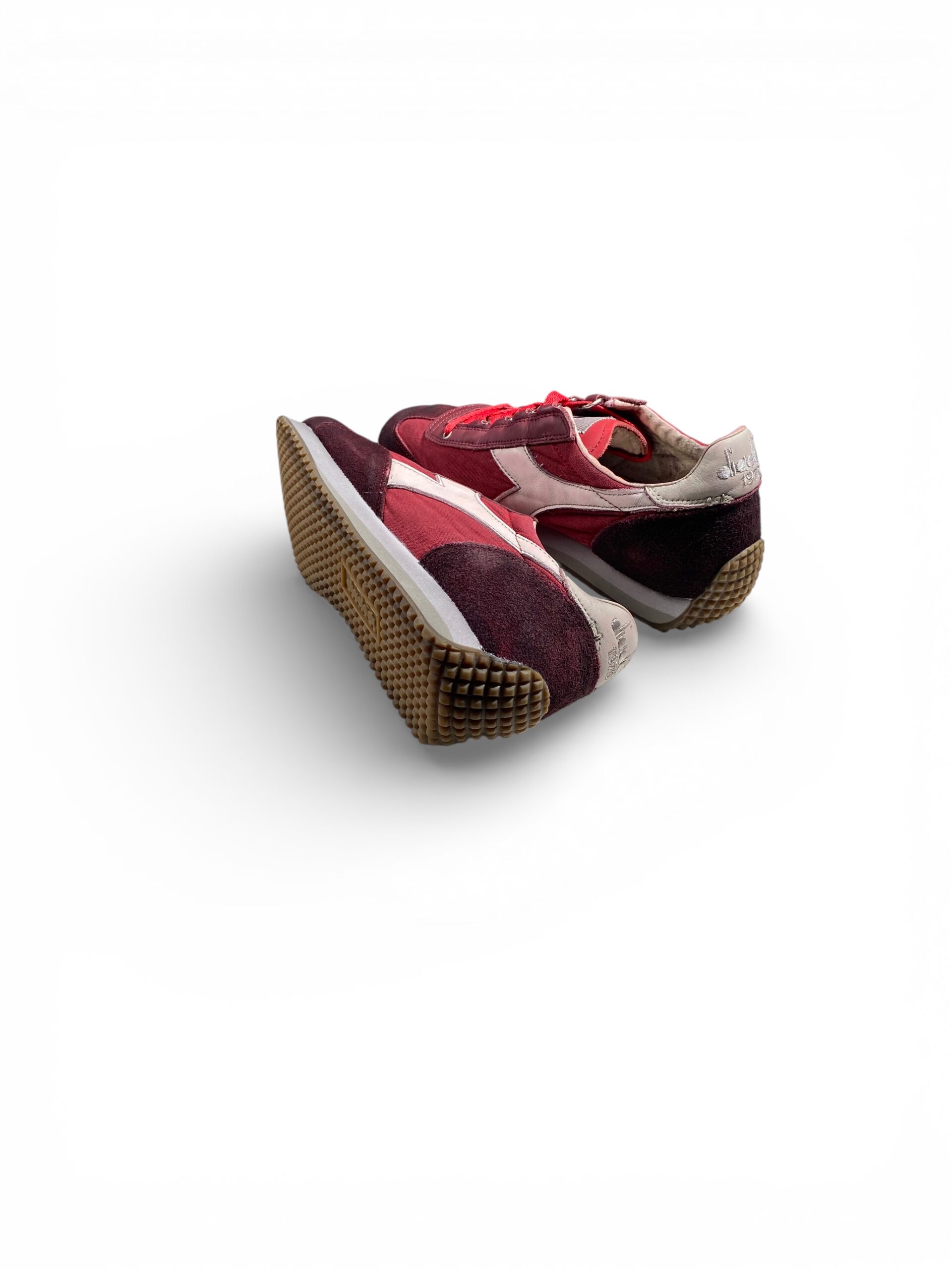 Diadora Sneaker Equipe Dirty Sw Evo Bordeaux - immagine 4