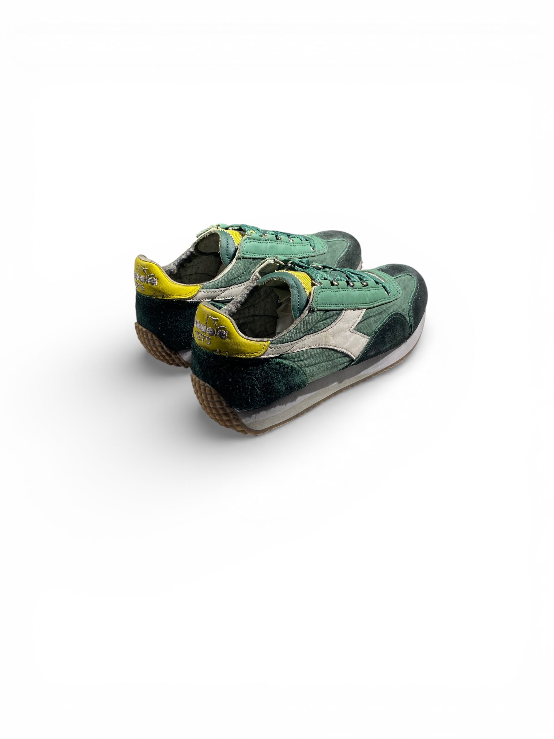 Diadora Sneaker Equipe Dirty Sw Evo Verde - immagine 3