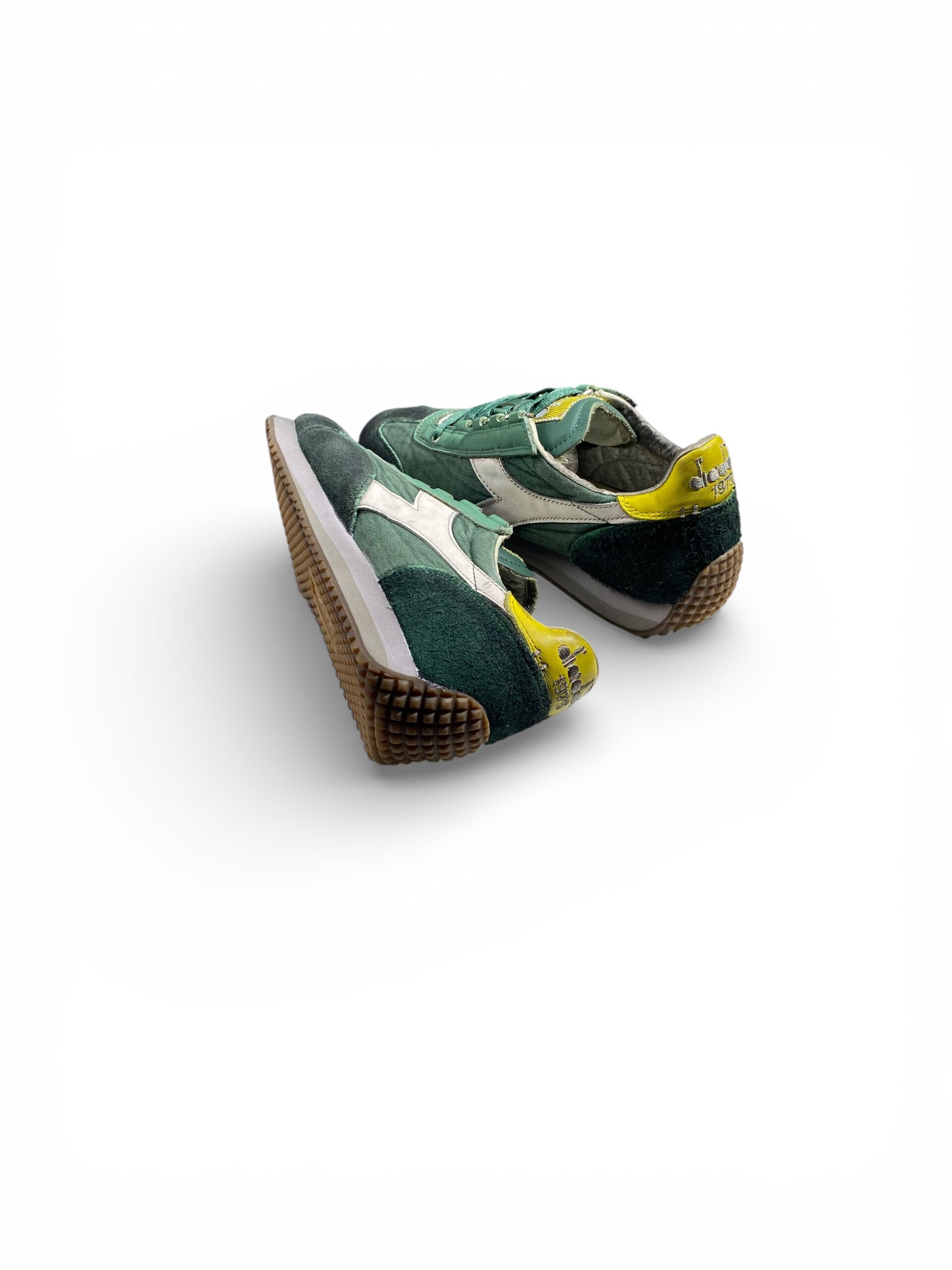 Diadora Sneaker Equipe Dirty Sw Evo Verde - immagine 4
