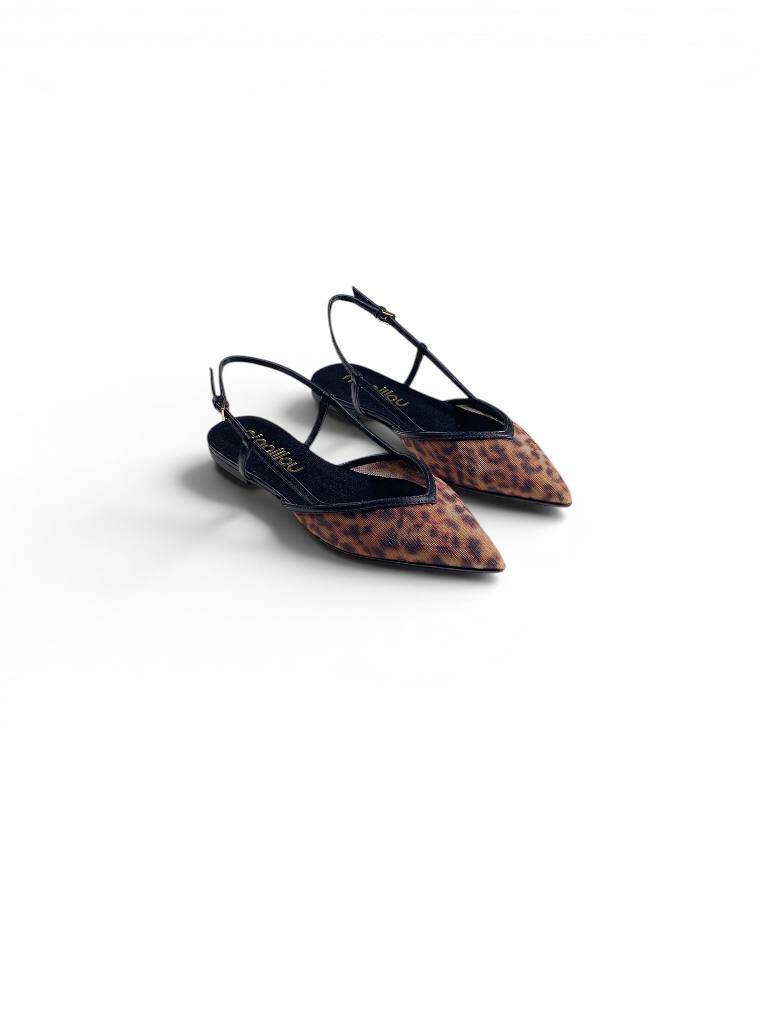 ninalilou Sandali Flat Leopard