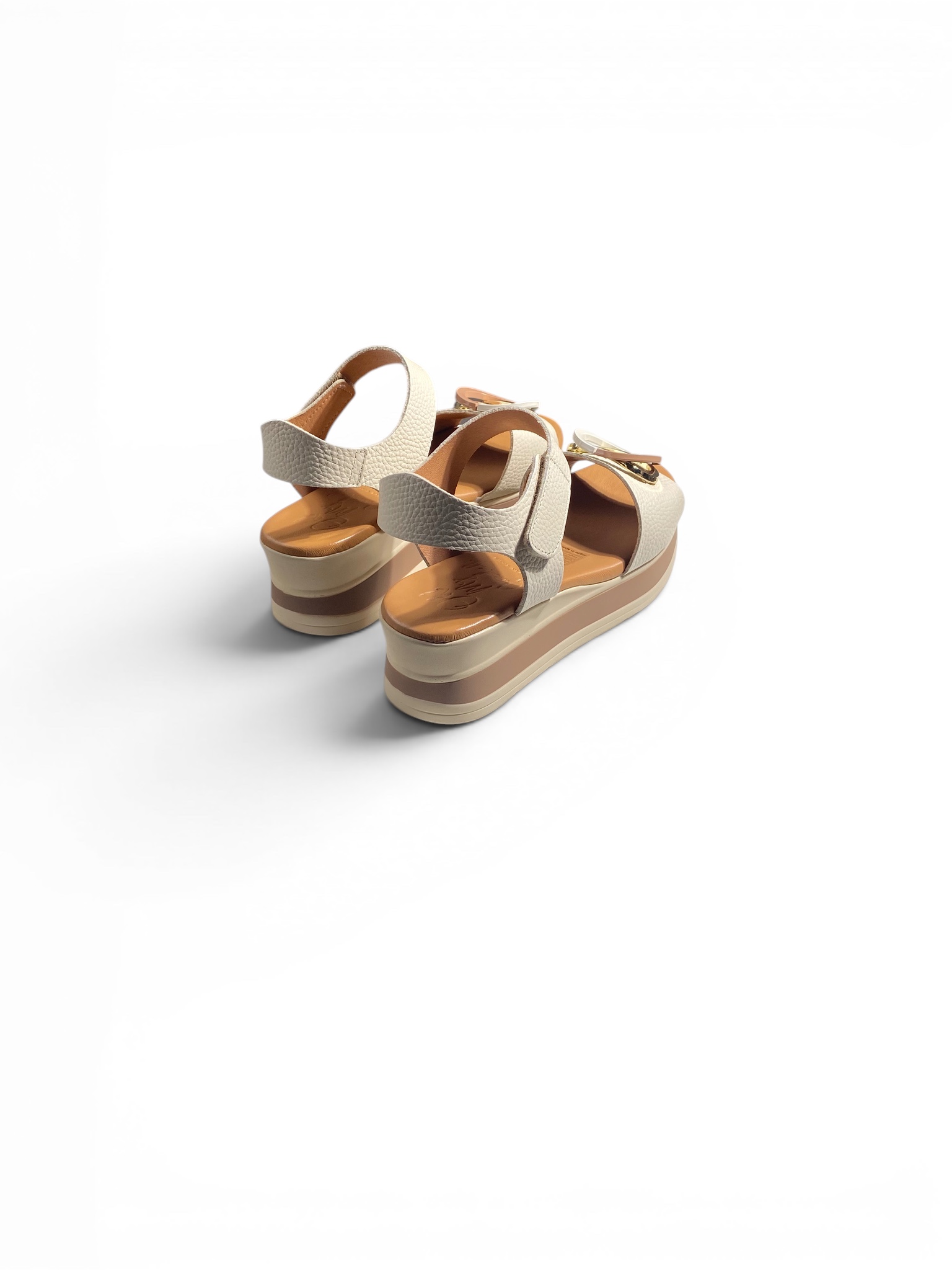 Oh My Sandals Sandalo Accessorio Zeppetta Panna - immagine 3
