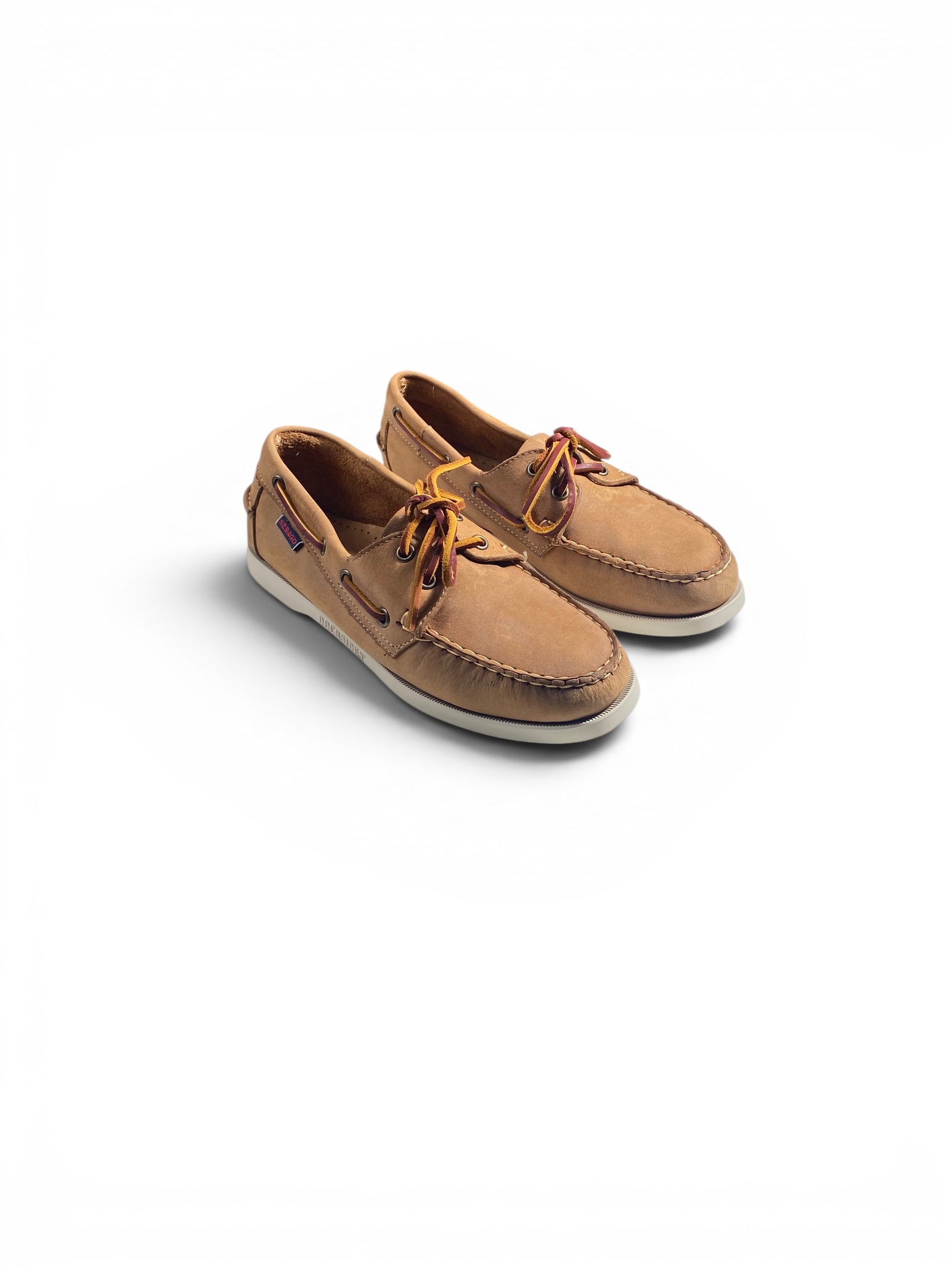 Sebago Stringata Barca Brown Meerkat Cognac