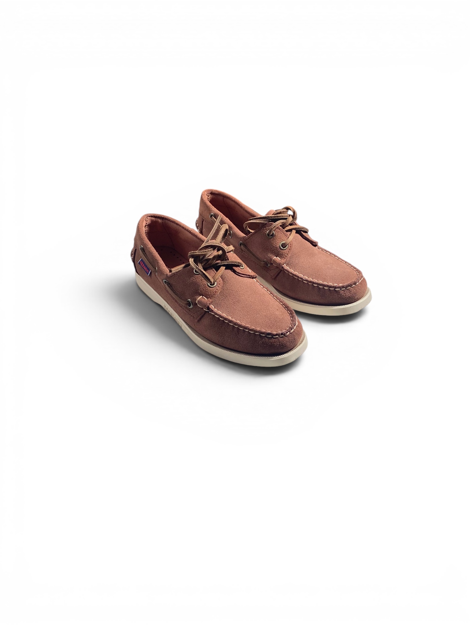 Sebago Stringata Camoscio Dark Brown Cioccolato