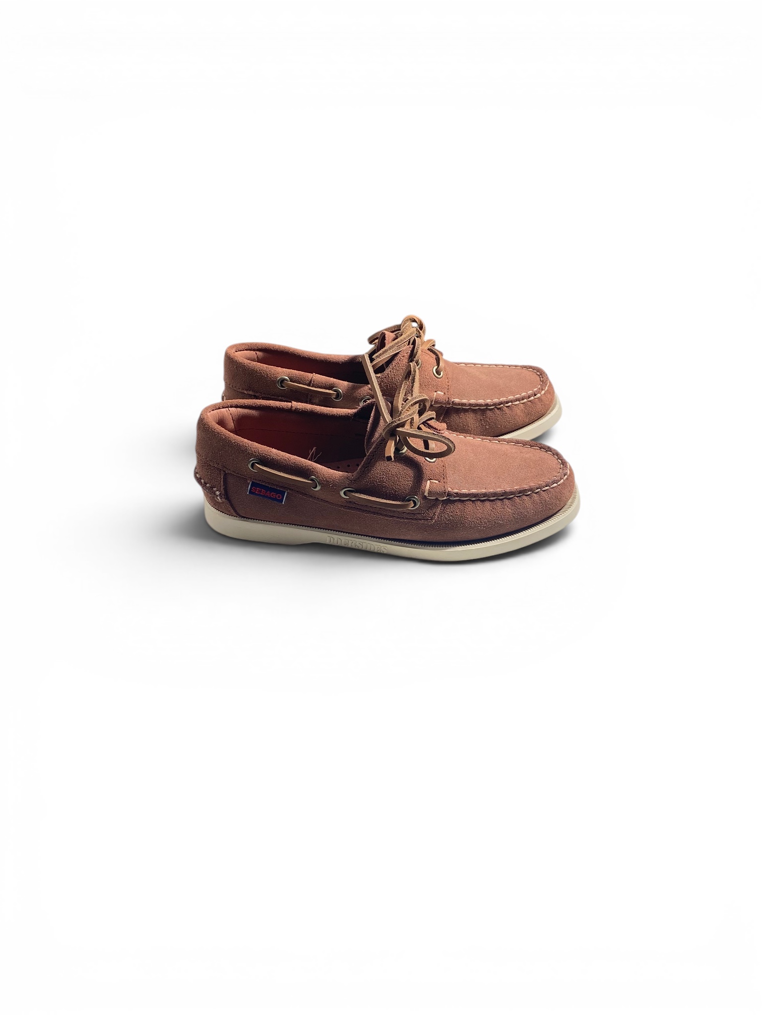 Sebago Stringata Camoscio Dark Brown Cioccolato - immagine 2