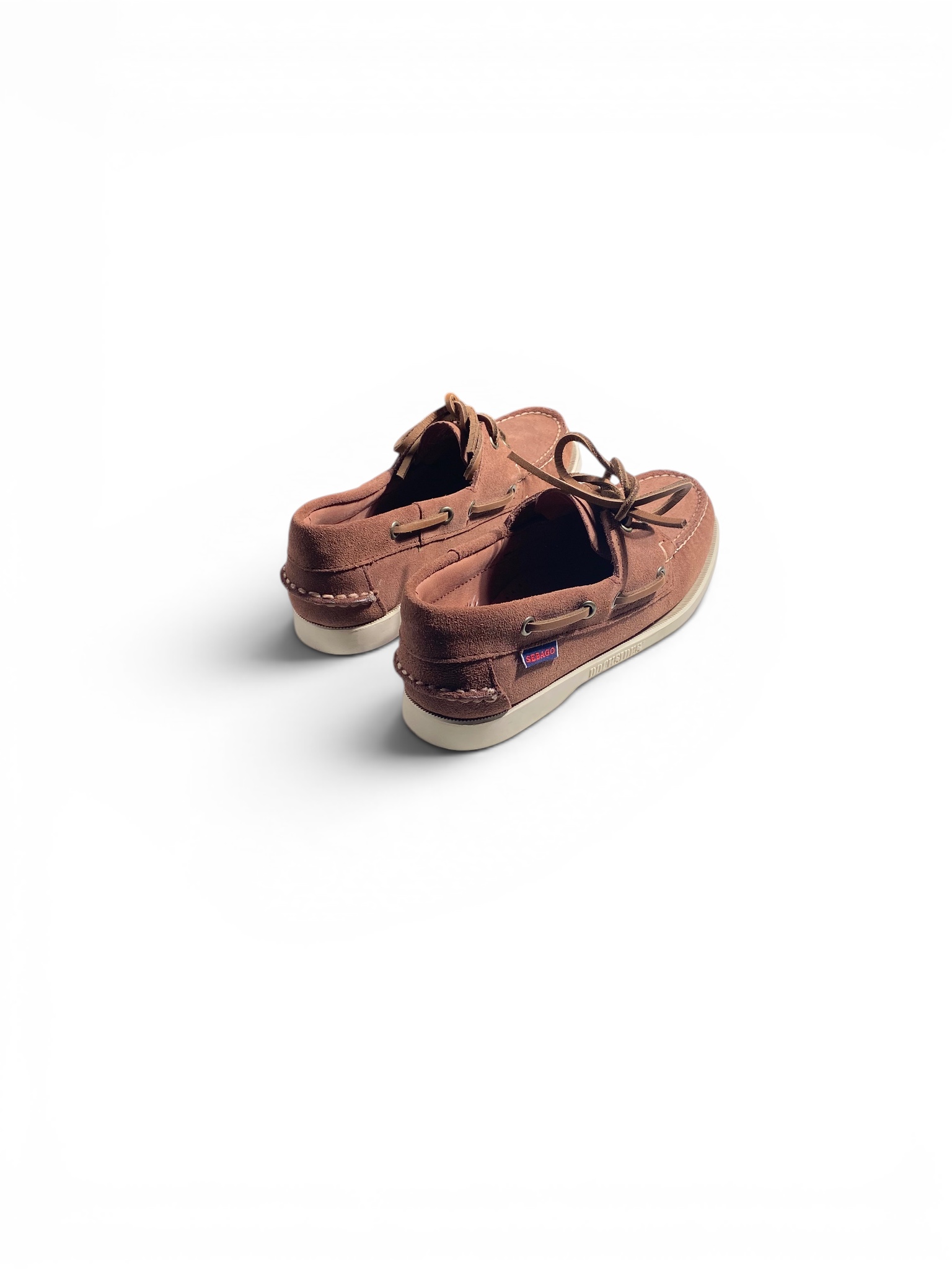 Sebago Stringata Camoscio Dark Brown Cioccolato - immagine 3