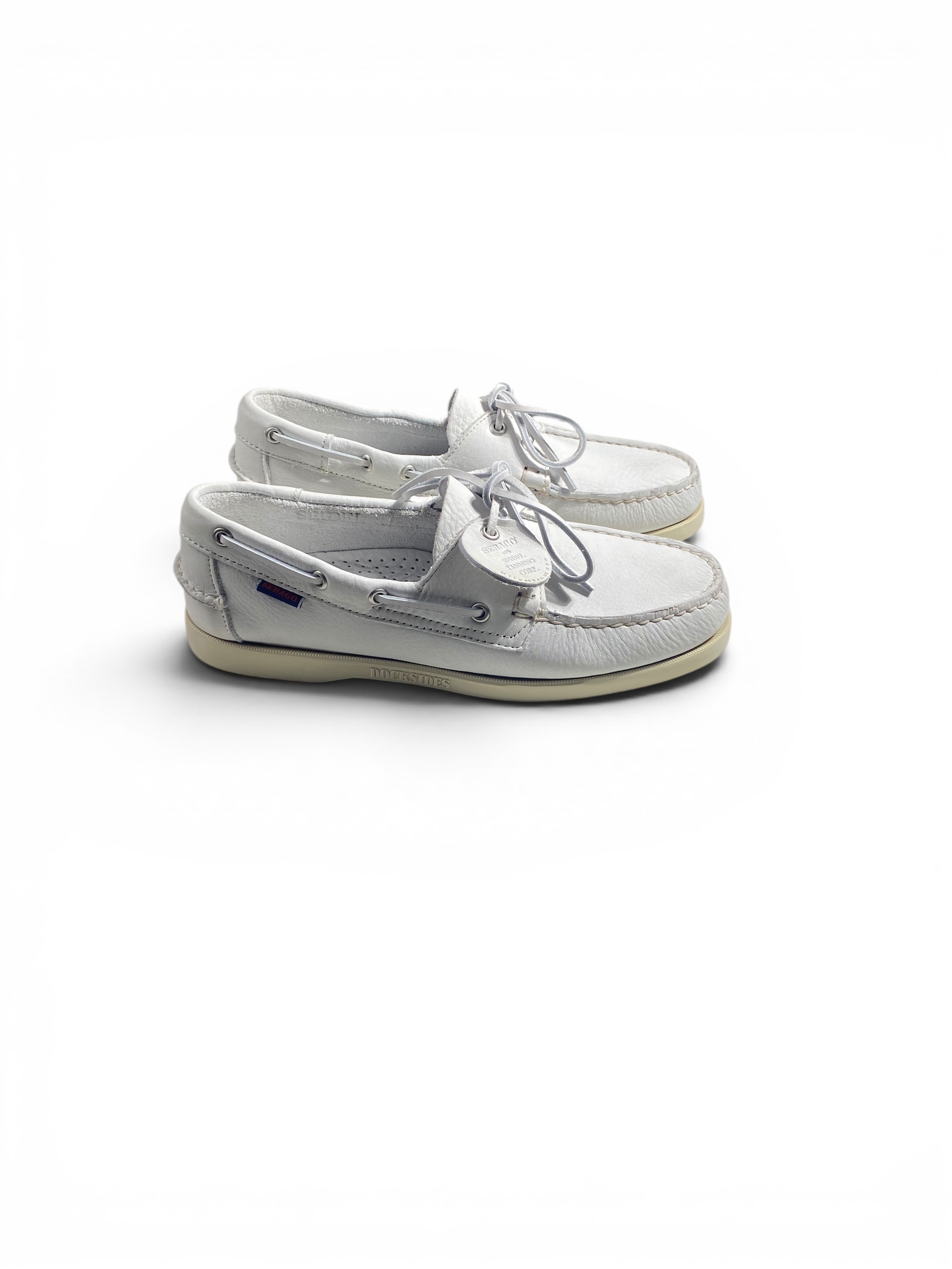 Sebago Stringata Portland Artisan Barca Bianco - immagine 2