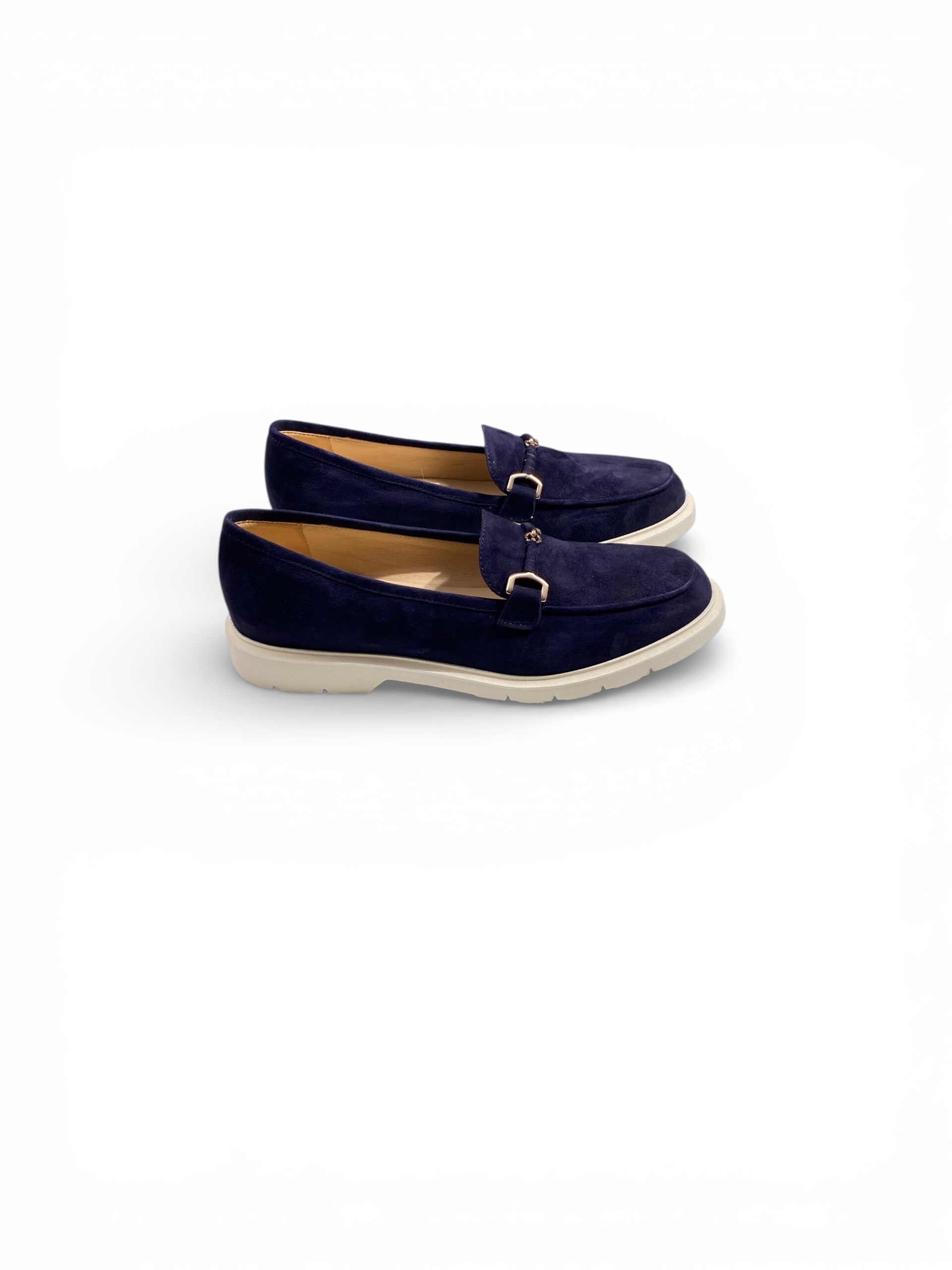 Luca Grossi Mocassino Para Camoscio Morsetto Blu Blu - immagine 2
