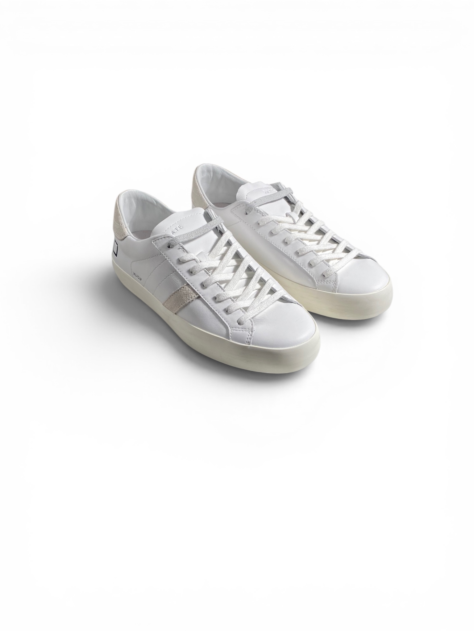 D.A.T.E. Sneakers Hill Low Calf White
