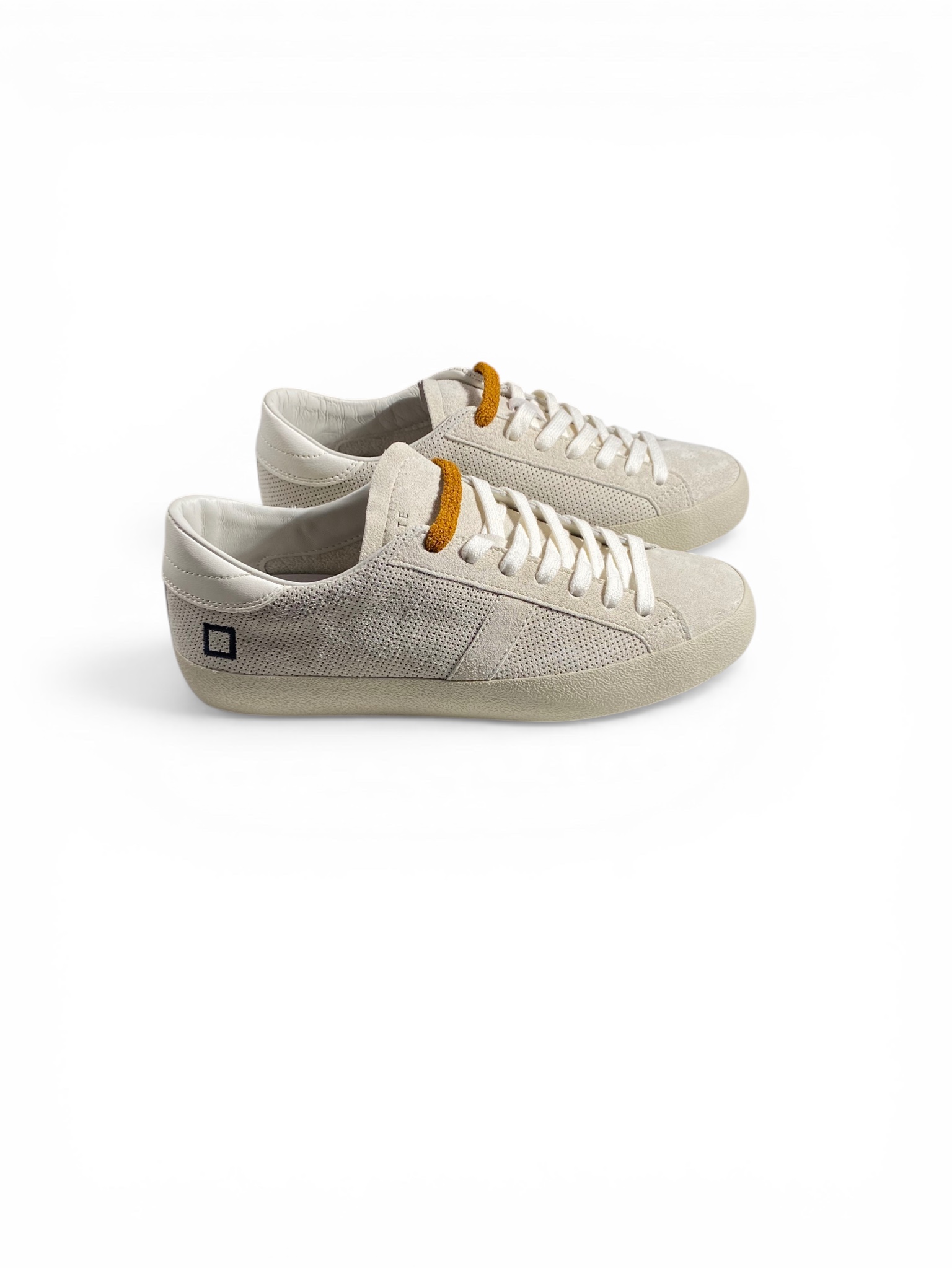 D.A.T.E. Sneakers Hill Low Perforated Ivory - immagine 2