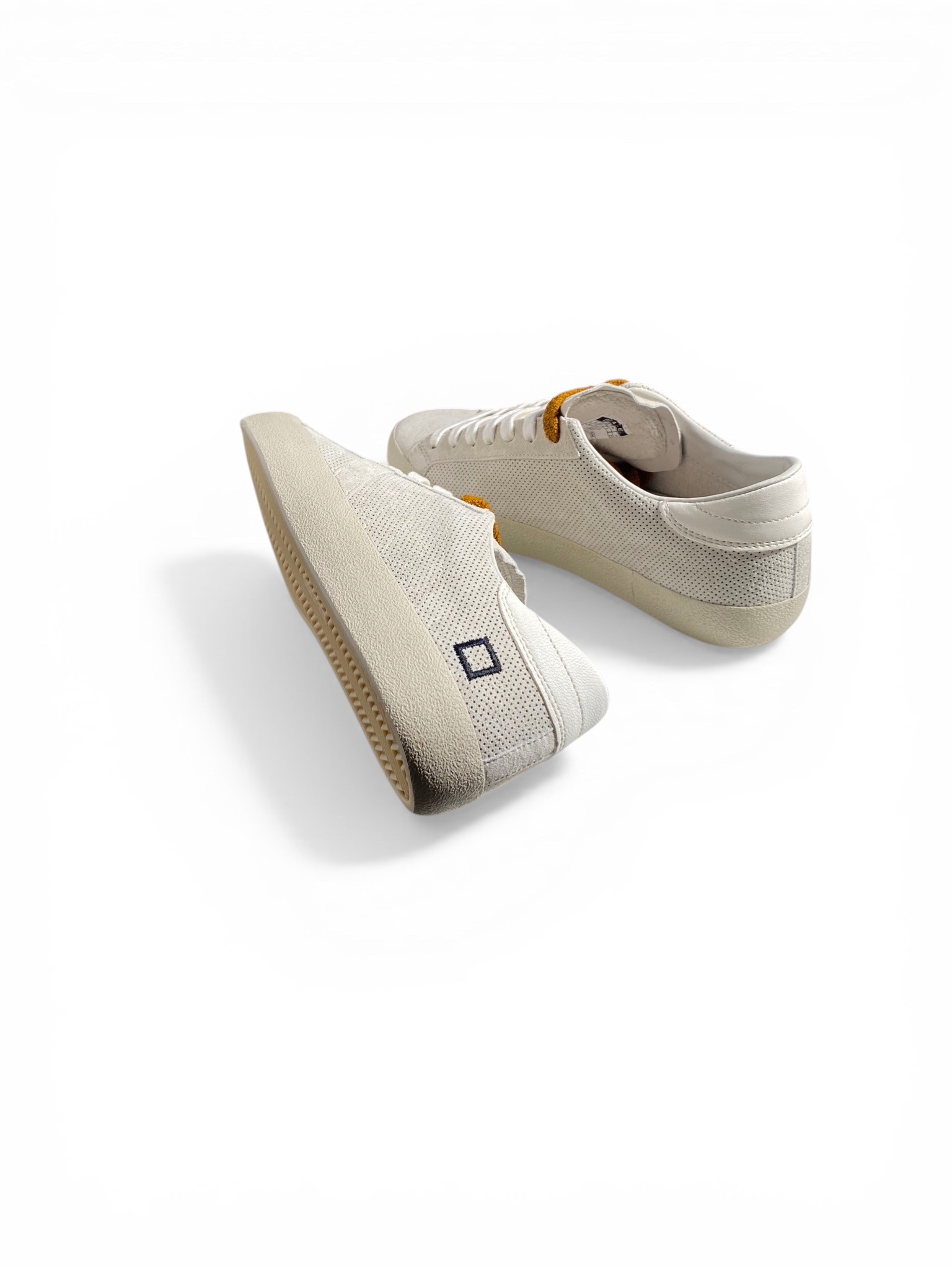 D.A.T.E. Sneakers Hill Low Perforated Ivory - immagine 4