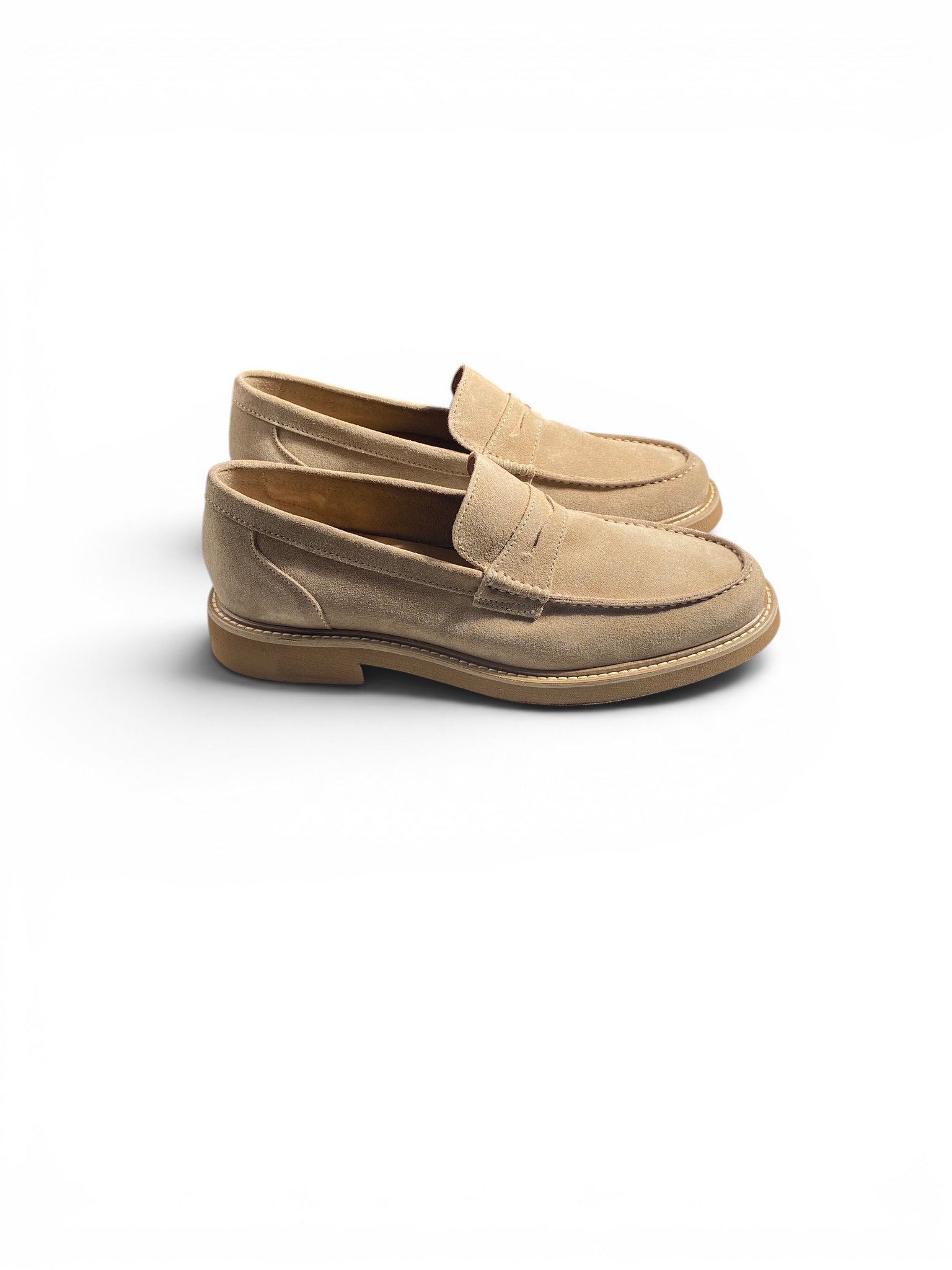 Bekk Mocassino Camoscio Taupe - immagine 2