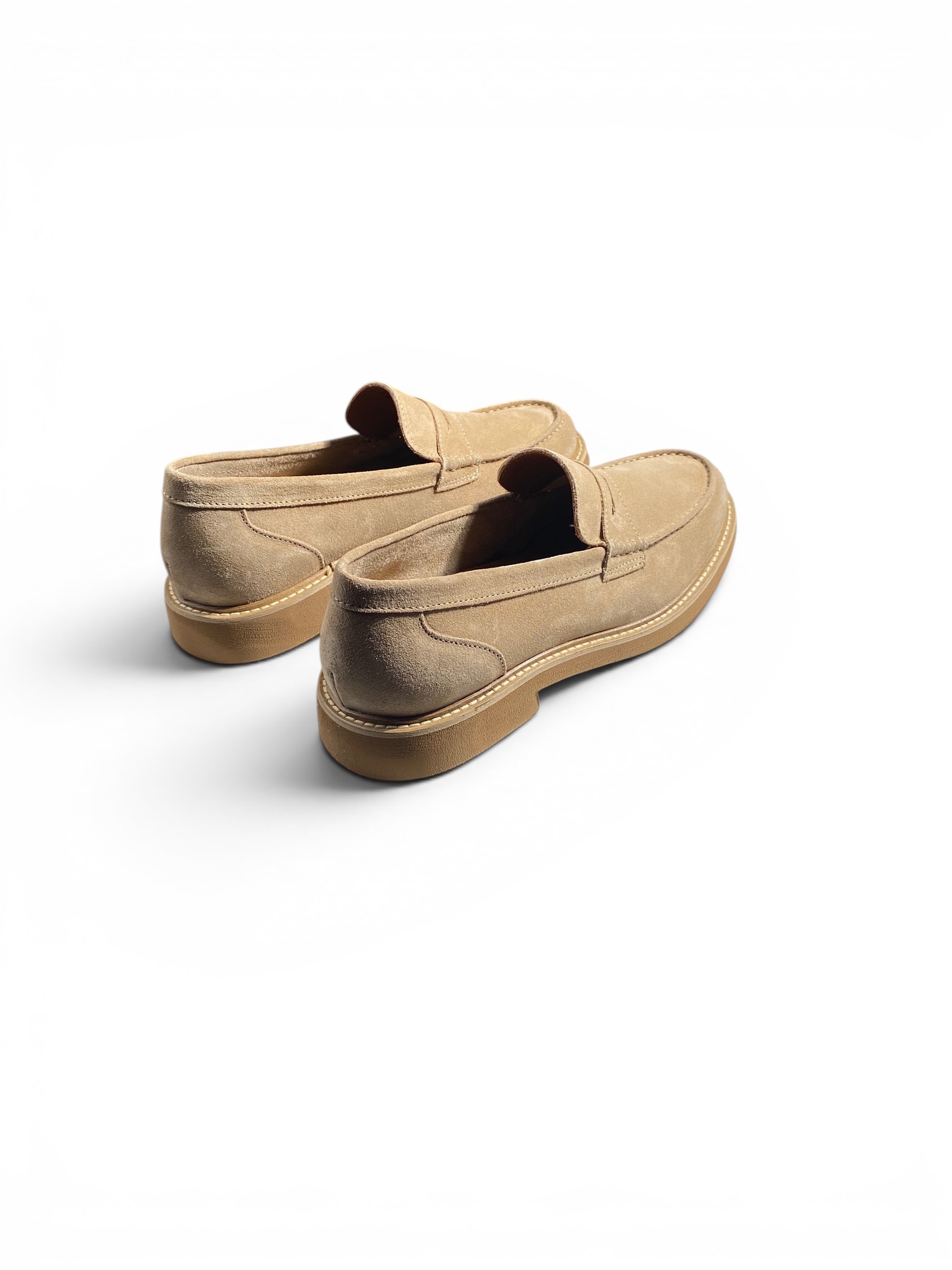 Bekk Mocassino Camoscio Taupe - immagine 3