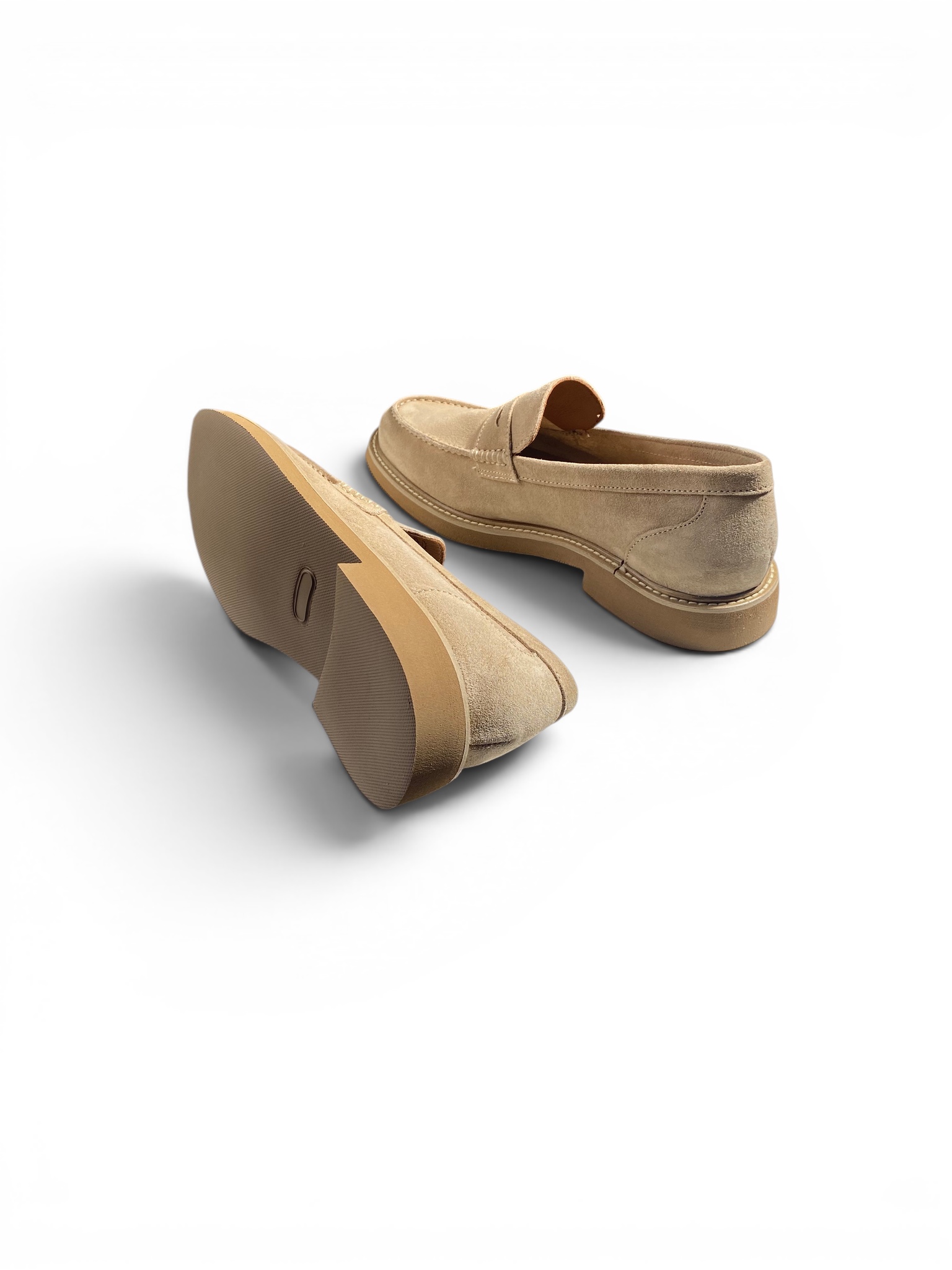 Bekk Mocassino Camoscio Taupe - immagine 4