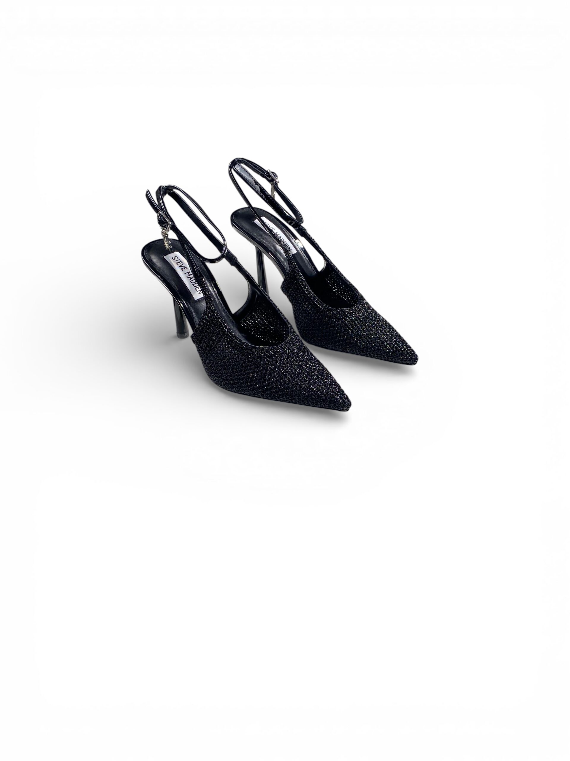 Steve Madden Décolleté Tacco 90 Rete Nero