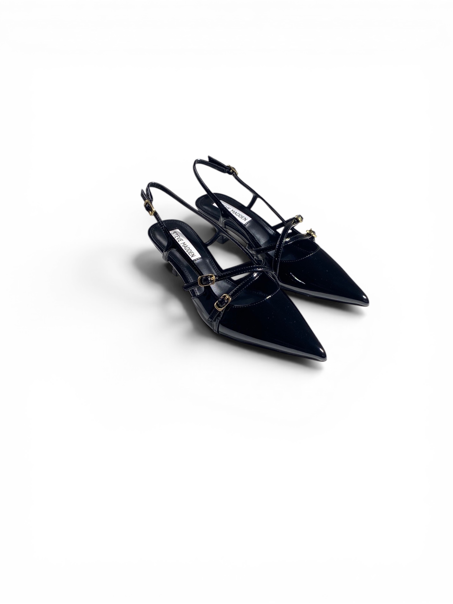 STEVE MADDEN Sandali T.40 2 Fibbie Vernice