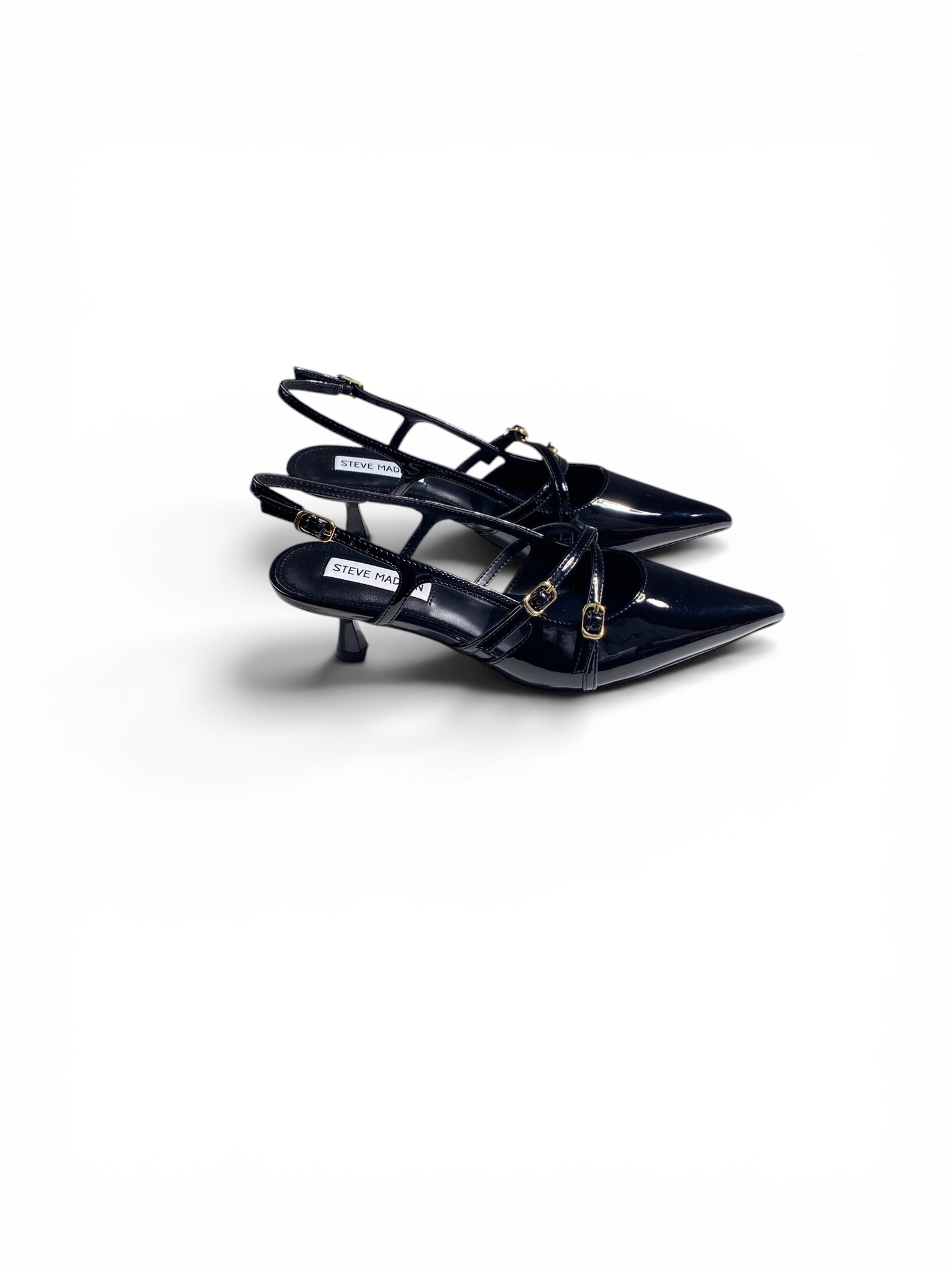STEVE MADDEN Sandali T.40 2 Fibbie Vernice - immagine 2