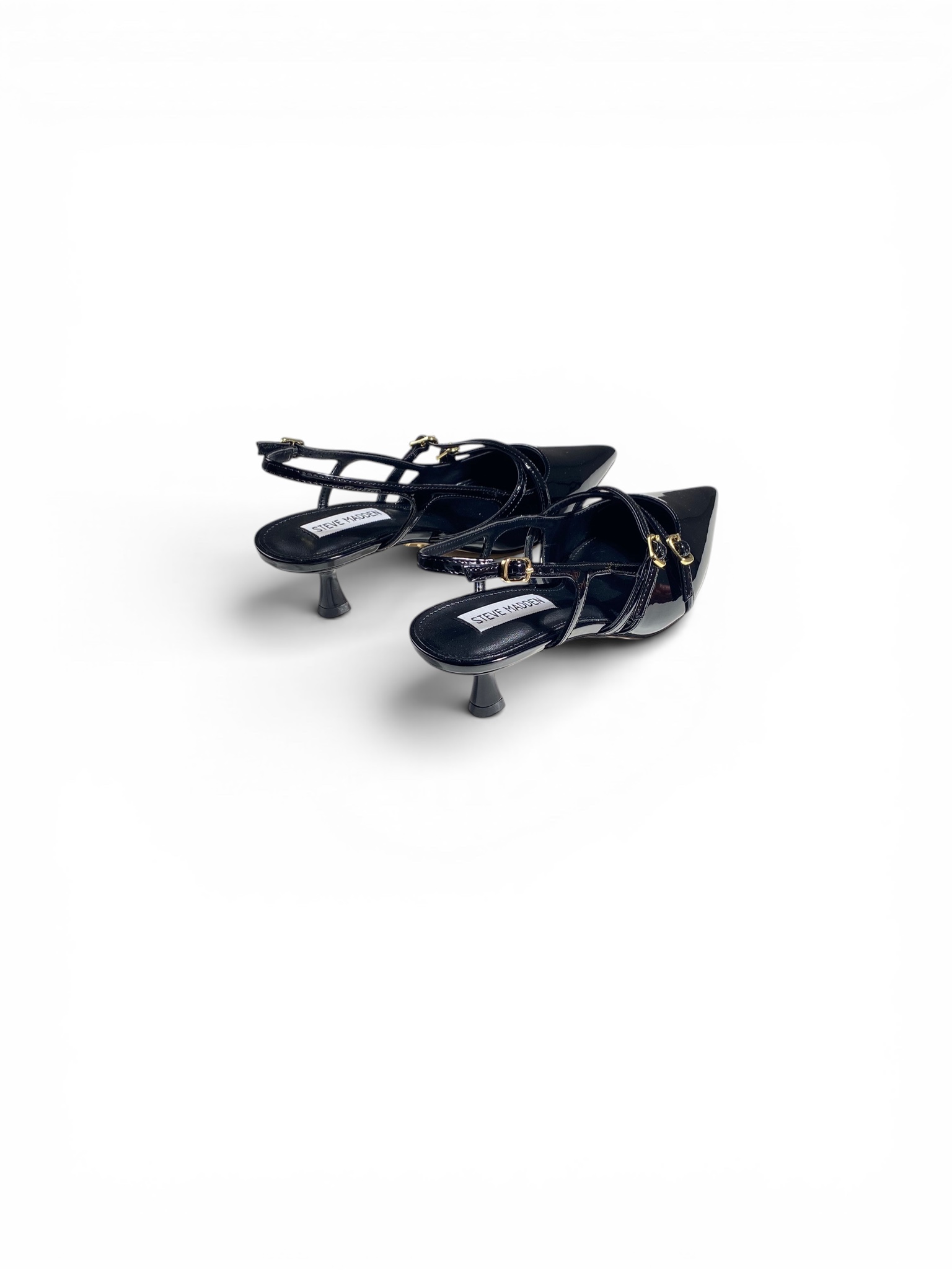 STEVE MADDEN Sandali T.40 2 Fibbie Vernice - immagine 3