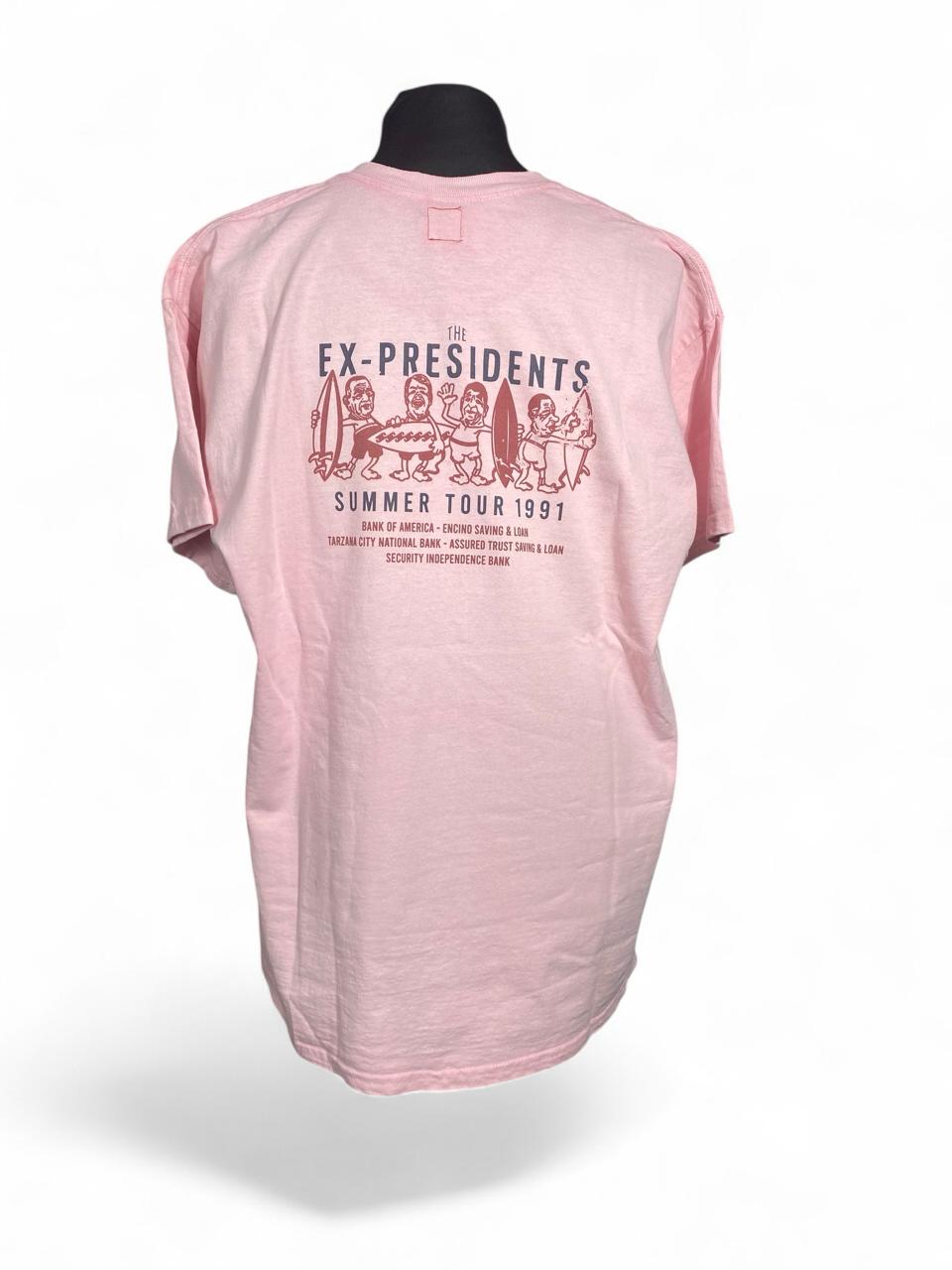 Hot Dog T-shirt Ex Presidents Rosa