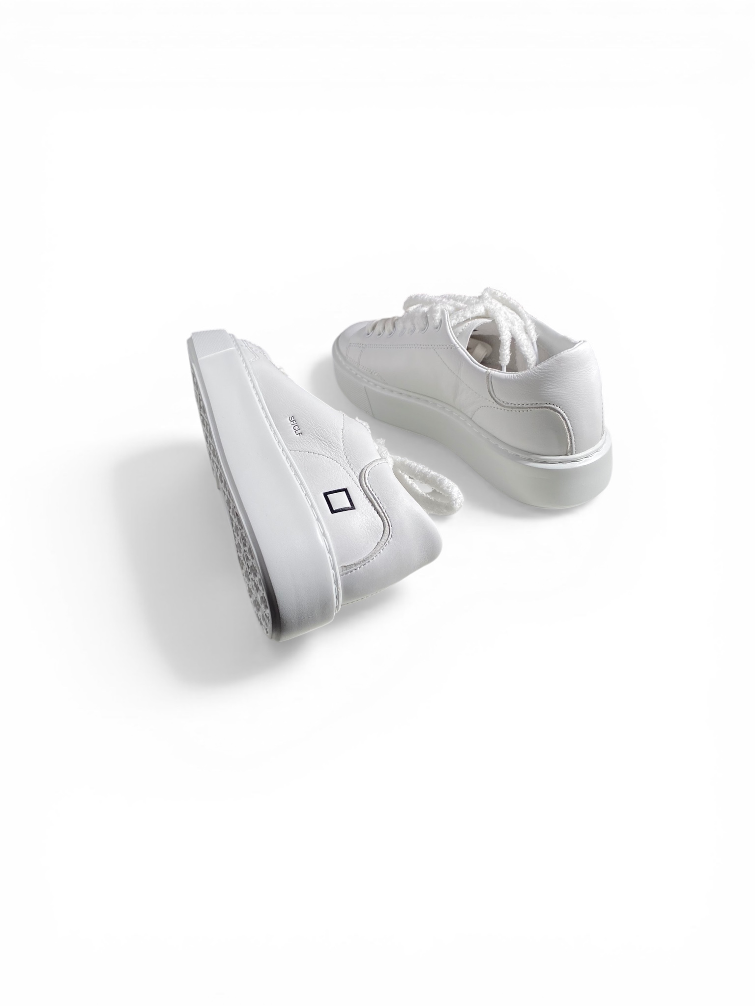 D.A.T.E. Sneakers Sfera Calf White - immagine 4