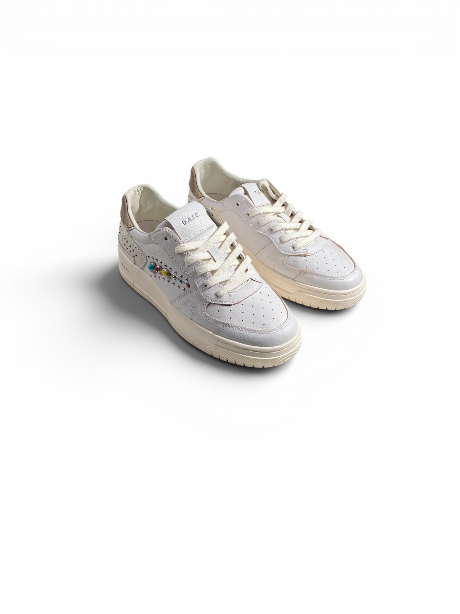 D.A.T.E. Sneakers Torneo Pure Borchiette