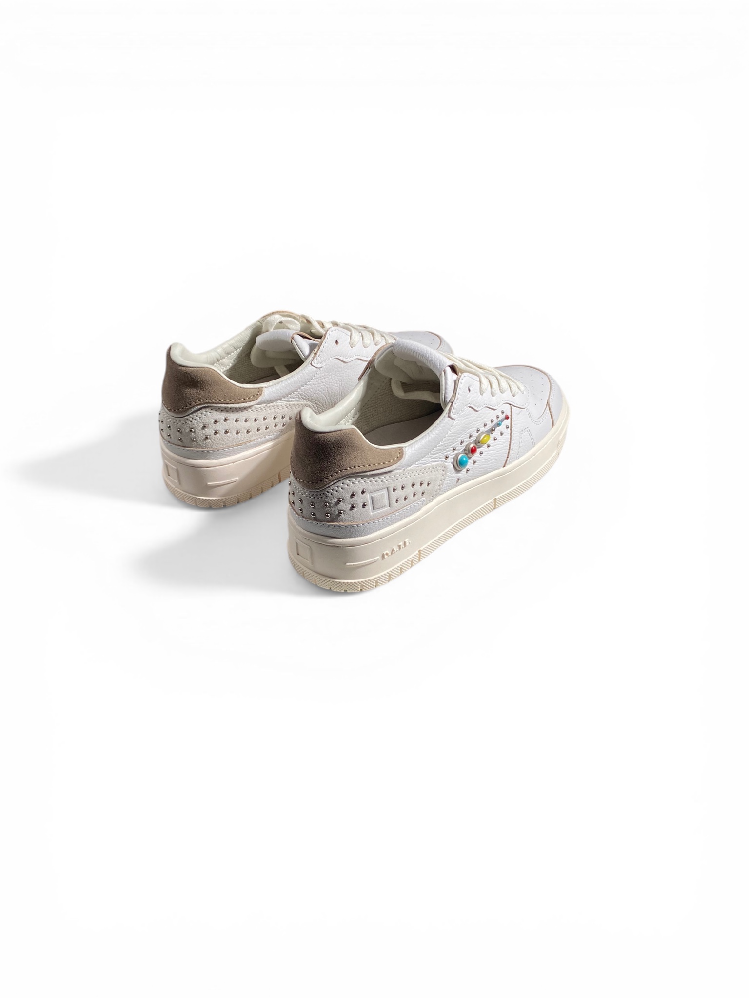 D.A.T.E. Sneakers Torneo Pure Borchiette - immagine 3