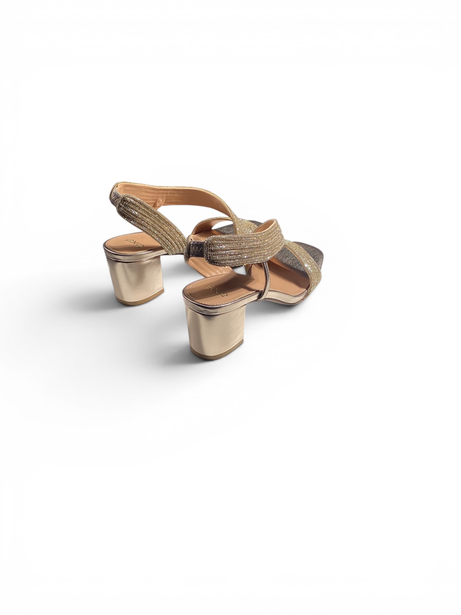 Exé Sandalo Tacco 60 Microstrass Platino - immagine 3
