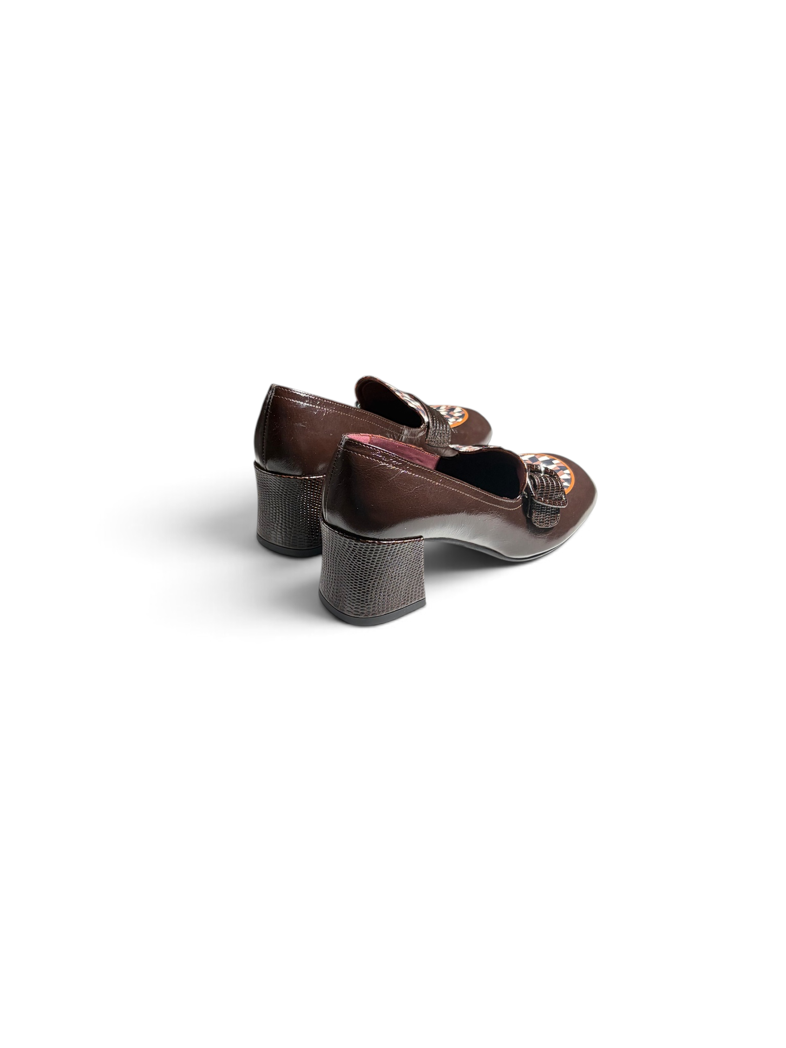 Maison 21 Mocassino Tacco 60 Optical Testa Di Moro - immagine 3