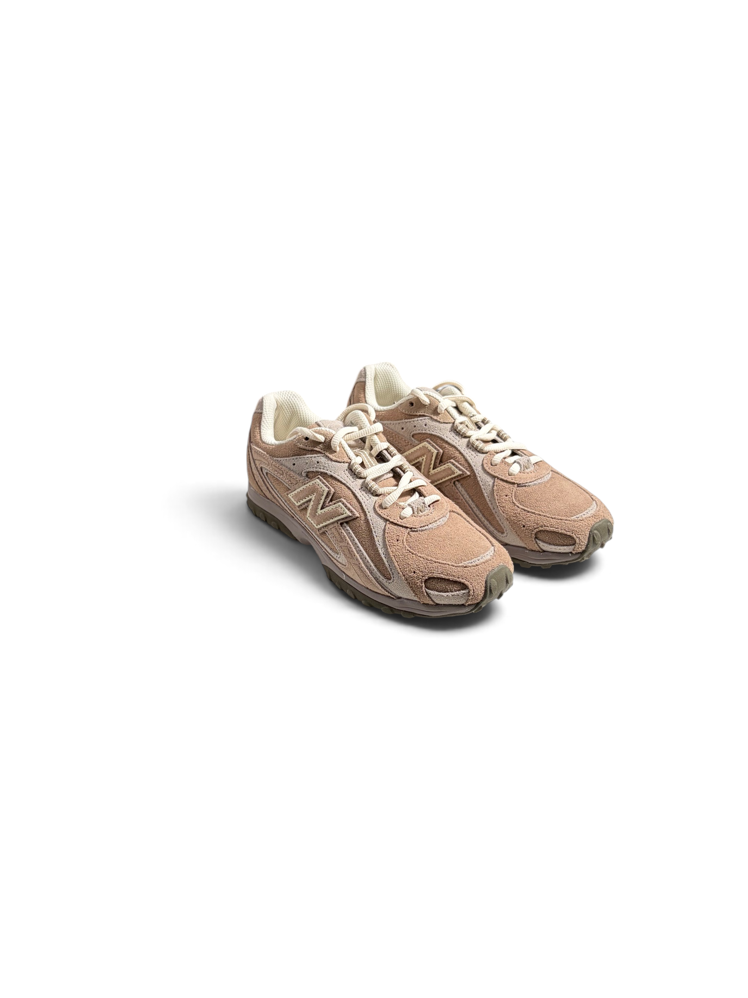 New Balance Sneaker 204 Suede Mesh Verde Beige