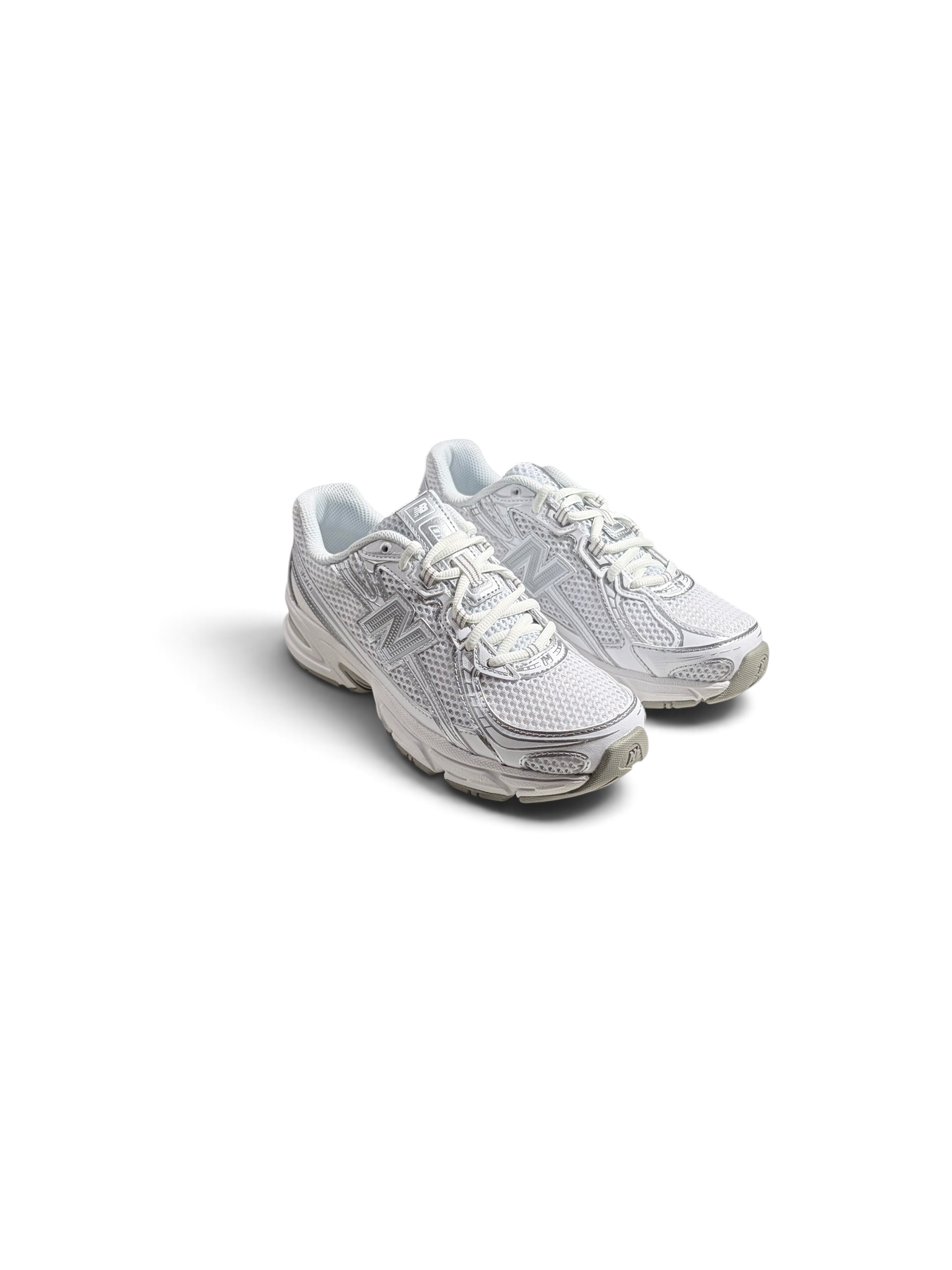New Balance Sneaker 740 Bianco e Argento